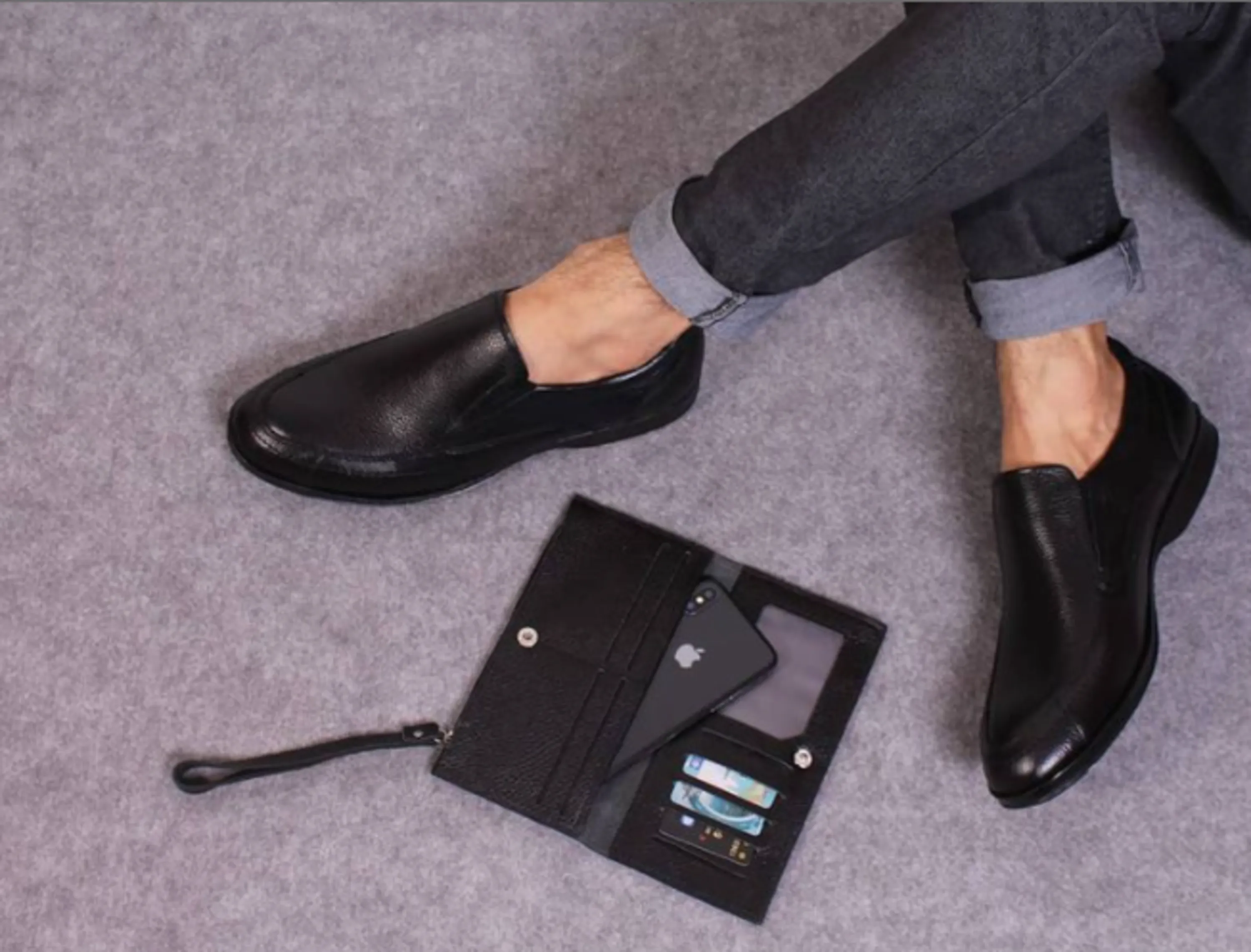 کفش  چرم  مردانه مدل 1112 کفش  چرم  مردانه مدل 1112